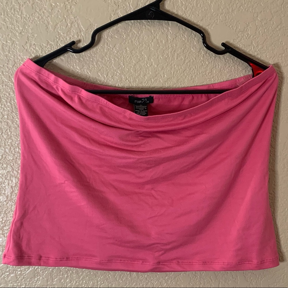 BRAND NEW!! Hot pink tube top